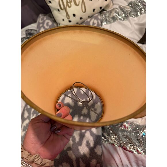 Meyda Tiffany 116577 Taos 4" Tall Lamp Shade lot of 2x + Eiffel Tower brass lamp - Picture 14 of 16